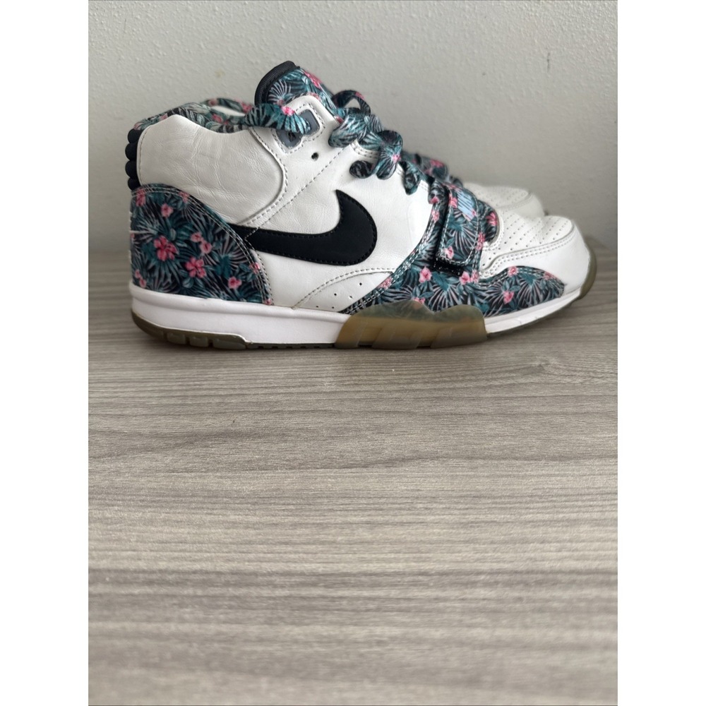 Nike 652393-100 Air Trainer 1 Mid Premium PB QS Pro Bowl Sneakers Men's Sz 10